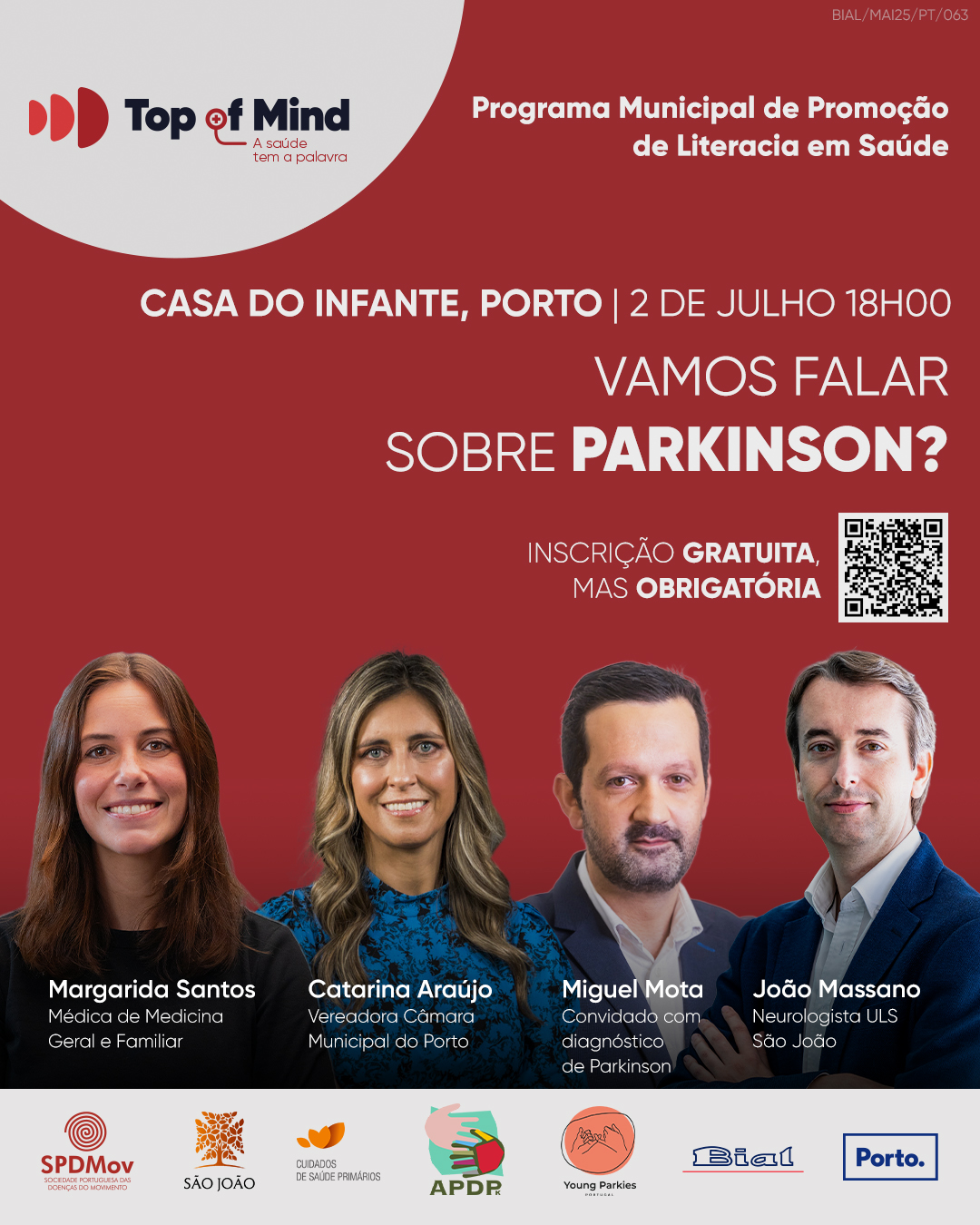 Podcast Top of Mind - Vamos falar sobre Parkinson?
